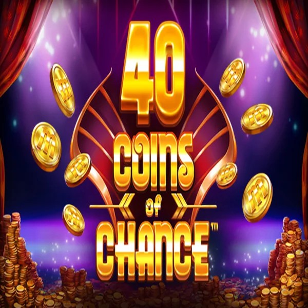 Official Slots logo: 40 Coins of Chance by SYNOT Games at Tip Top Casino