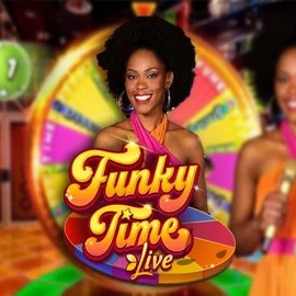 Live Casino logo of Funky Time from Evolution at Tip Top Casino