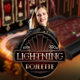 Lightning Roulette logo – Live Casino by Evolution at Tip Top Casino