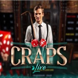 Live Craps logo – Live Casino by Evolution at Tip Top Casino