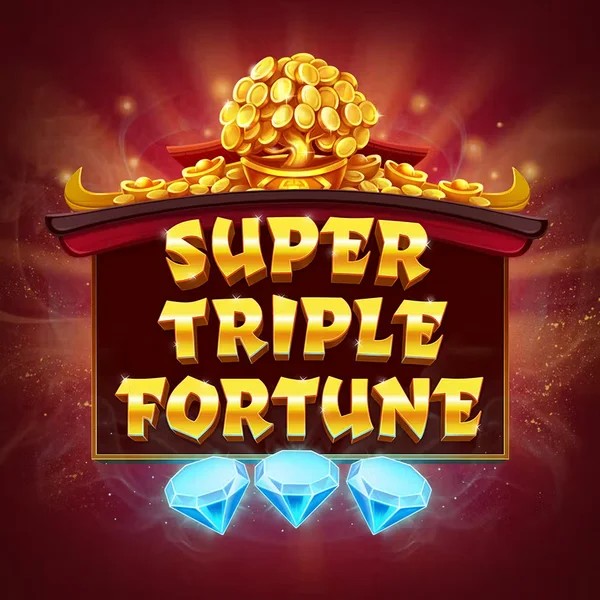 Super Triple Fortune slot logo by Greentube at Tip Top Casino