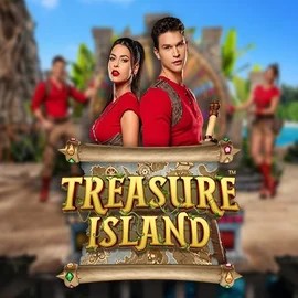 Official Live Casino logo: Treasure Island by Pragmatic Play at Tip Top Casino