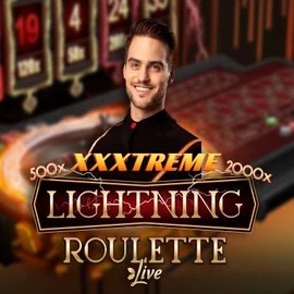XXXtreme Lightning Roulette slot visual from Evolution available on tiptop-casino.org